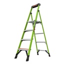 MIGHTYLITE  EN 131 - 150 kg Rated, Fiberglass Electrical Insulated Stepladder with GROUND CUE