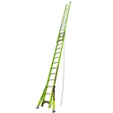 SUMOSTANCE with HYPERLITE Technology - EN 131 - 150 kg Rated, Fiberglass Electrical Insulated Extension Ladder with GROUND CUE and Pole Strap