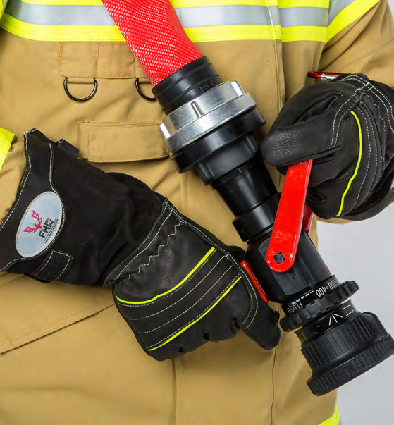 FHR 001L Leather firefighters’ gloves