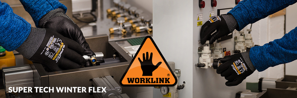 SUPER TECH WINTER FLEX Safety work gloves