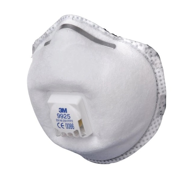 9925 3M™ Welding Fume Respirator, FFP2, Valved