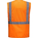C496 Madrid Hi-Vis Half Mesh Executive Vest