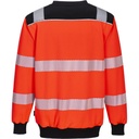 PW379 PW3 Hi-Vis Crew Neck Sweatshirt