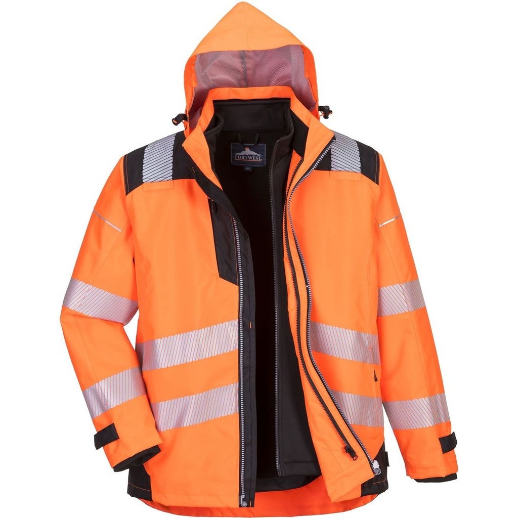 PW365 PW3 Hi-Vis 3-in-1 Jacket