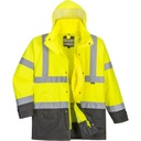 S768 Hi-Vis Contrast Executive 5-in-1 Jacket