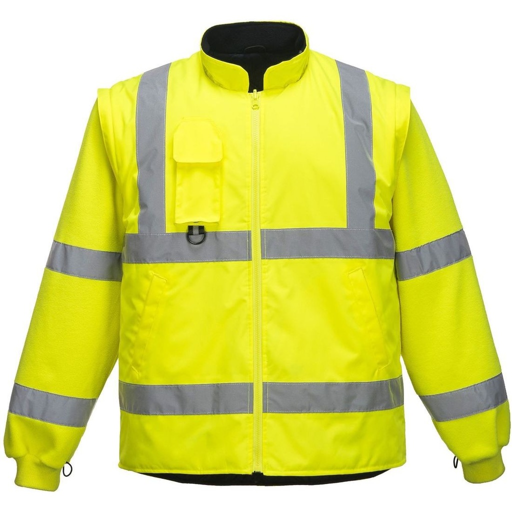 S427 7-in-1 Hi-Vis Traffic Jacket