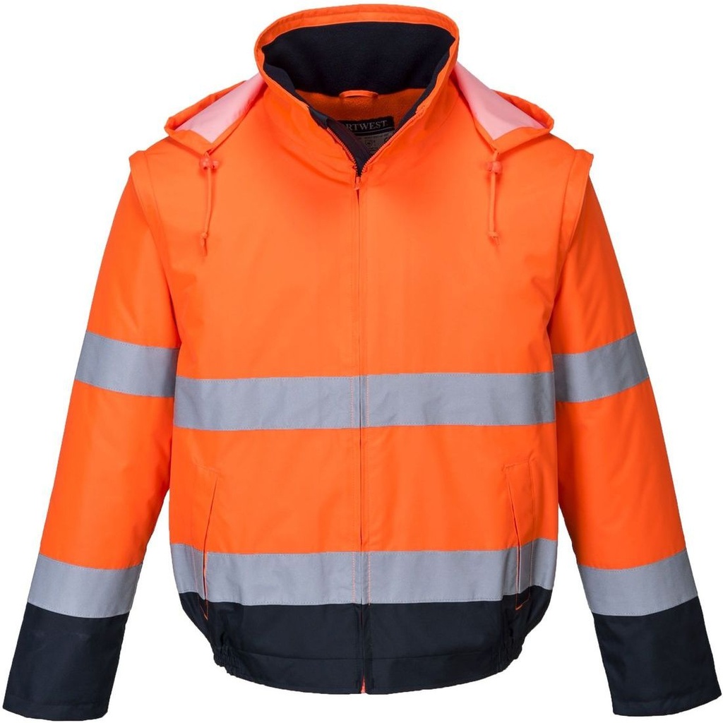 C464 Essential 2-in-1 Hi-Vis Jacket