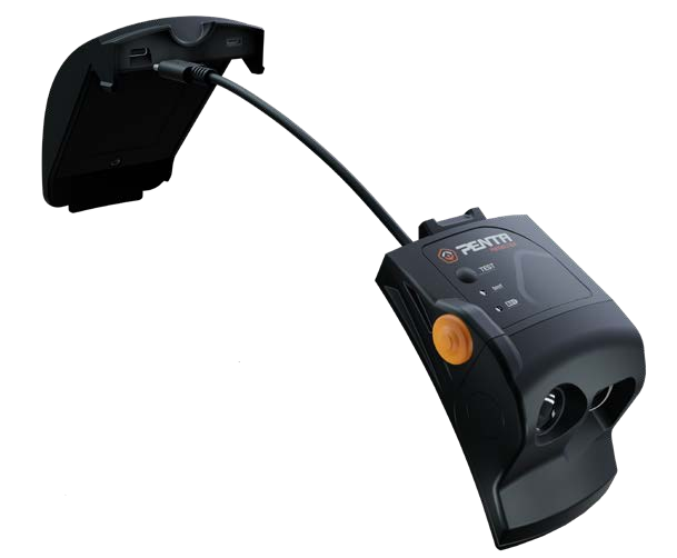V1 VISARC APC1 helmet for electricians with integrated APC1 arc-flash face shield