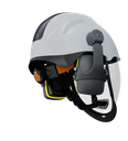 V1 VISARC APC1 helmet for electricians with integrated APC1 arc-flash face shield