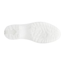 SC707 WHITE BUCKLE Clogs with heel strap OB E A FO SRC (Perforated)