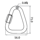 FA 50 401 10 - Delta Quick Link opening 10 mm 