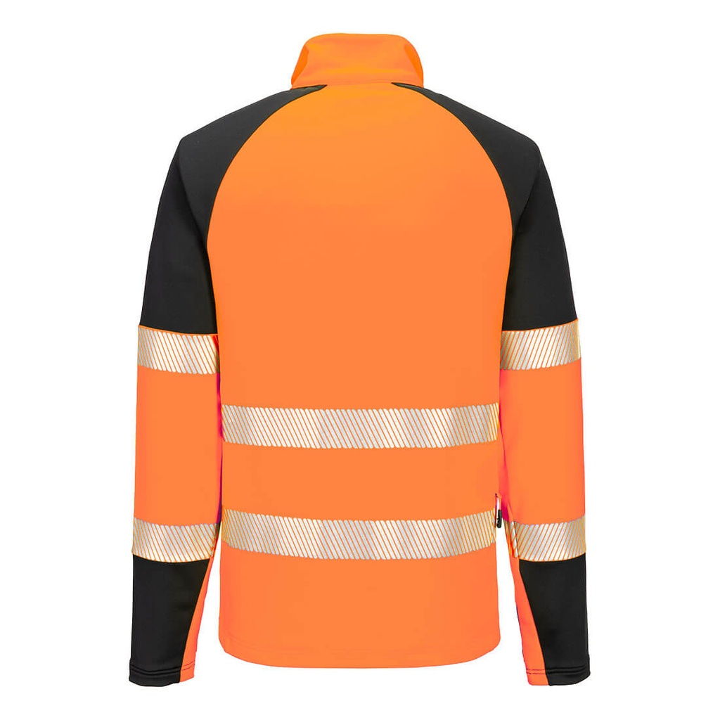 T172 PW3 Hi-Vis 1/4 Zip Sweatshirt
