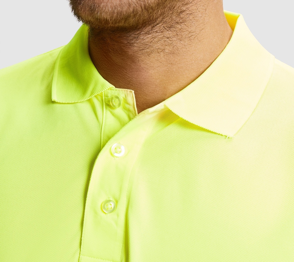 HV9306 POLARIS L/S Hi-Viz Polo Shirt