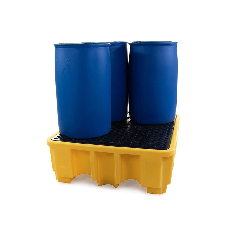 4 Drum Spill Pallet High Profile