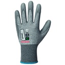 CHESTERTON Cut Resistant PU Coated Glove, Cut C