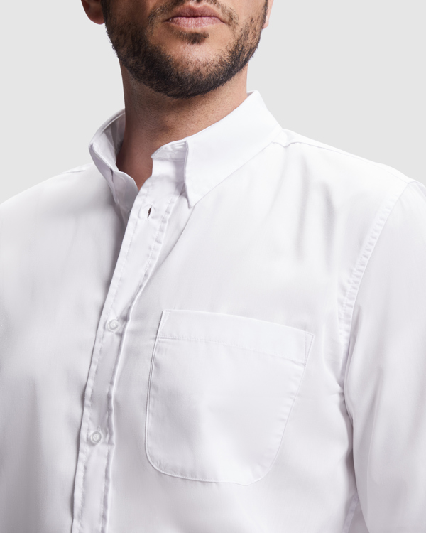 CM5504 AIFOS L/S Shirts, 65 % polyester / 35% poplin cotton, 130 gsm