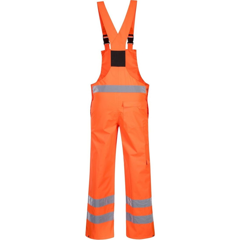 S388 Hi-Vis Breathable Rain Bib and Brace