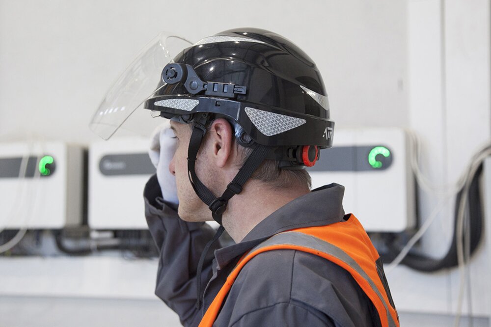 ATRA S20 Face shield protecting against electric arc Class 1 (4 kA/0,5s)