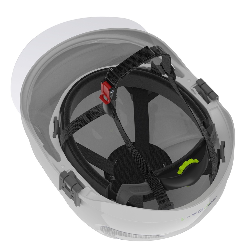 SECRA-1 Electrically insulating helmet with face shield APC 1,  Class E (20 kV AC), Class 0 (1000 V AC/1500 V DC)