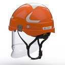 SECRA-1 Electrically insulating helmet with face shield APC 1,  Class E (20 kV AC), Class 0 (1000 V AC/1500 V DC)