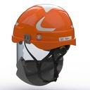 SECRA-2 Electrically insulating helmet with face shield APC 2,  Class E (20 kV AC), Class 0 (1000V AC/1500V DC)