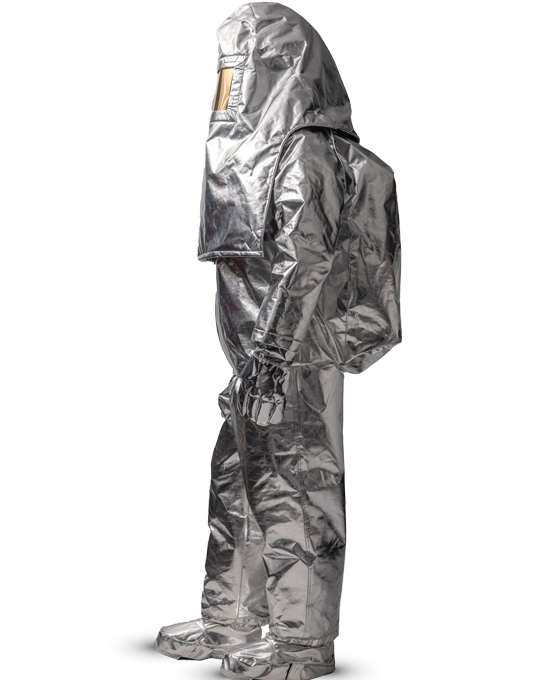 BTS GAFS1000 Aluminized Fire Proximity Suit (Jacket, Trousers, Hood, Gloves, Gaiters)