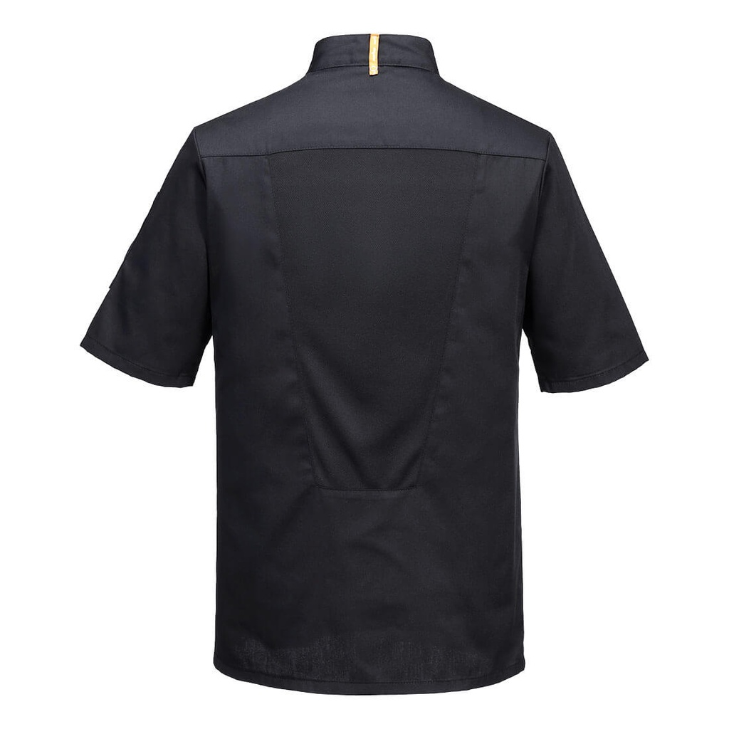 C739 Chef's Mesh Air Pro Asymmetrical Jacket S/S