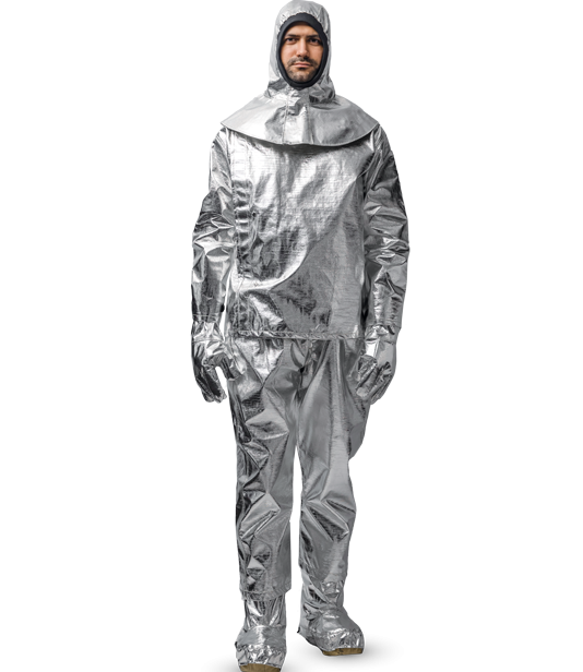 BTS GAJT5000 Aluminized Coated P-Aramid Suit