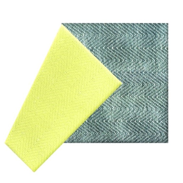 1453-135 HR4 BARA Aluminized Aramid fabric Coat with back Closure, 135cm