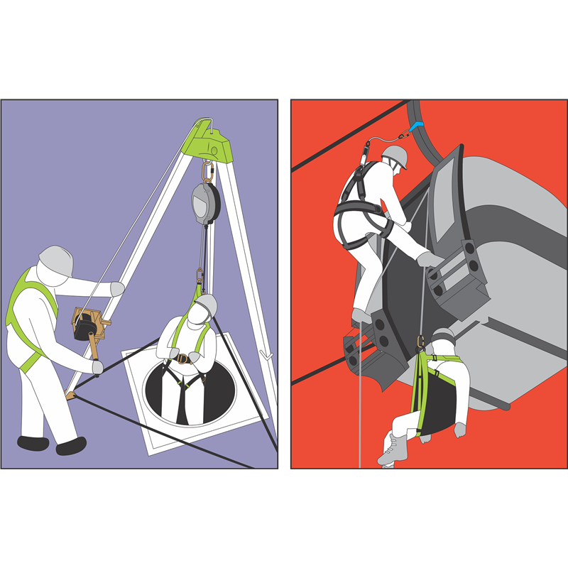 FA 60 104 00 Quadpod (lashing webbings included)
