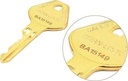 201 6.3mm/38mm Copper Body & Steel Shackle LOTO Padlocks