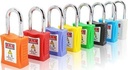 201 6.3mm/38mm Copper Body & Steel Shackle LOTO Padlocks