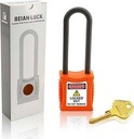 202L 6.3mm/76mm Copper Body & Nylon Shackle LOTO Padlocks