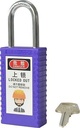 501 6.3/38mm Long ABS Body & Steel Shakle LOTO Padlock