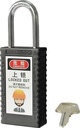 501L 6.3/76mm Long ABS Body & Steel Shakle LOTO Padlock