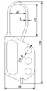 K48 Non-Conductive Nylon Hasps
