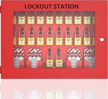 X09/10/11 Steel and PC Visible Loto Station Kit