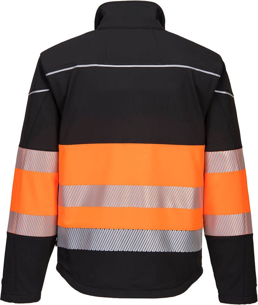 PW375 PW3 Hi-Vis Class 1 Softshell Jacket (3L)