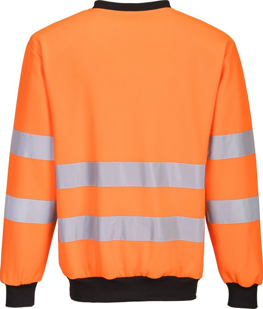PW277 PW2 Hi-Vis Crew Neck Sweatshirt