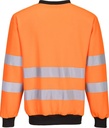 PW277 PW2 Hi-Vis Crew Neck Sweatshirt