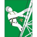 FA 20 209 00 - Top and Bottom mounting brackets on ladder for KS2001, KS6000 & KS7000 