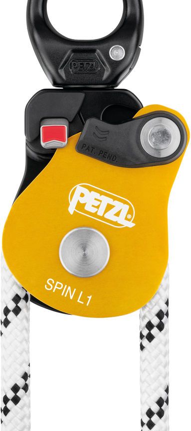 P001BA SPIN L1 Very high efficiency single pulley with swivel