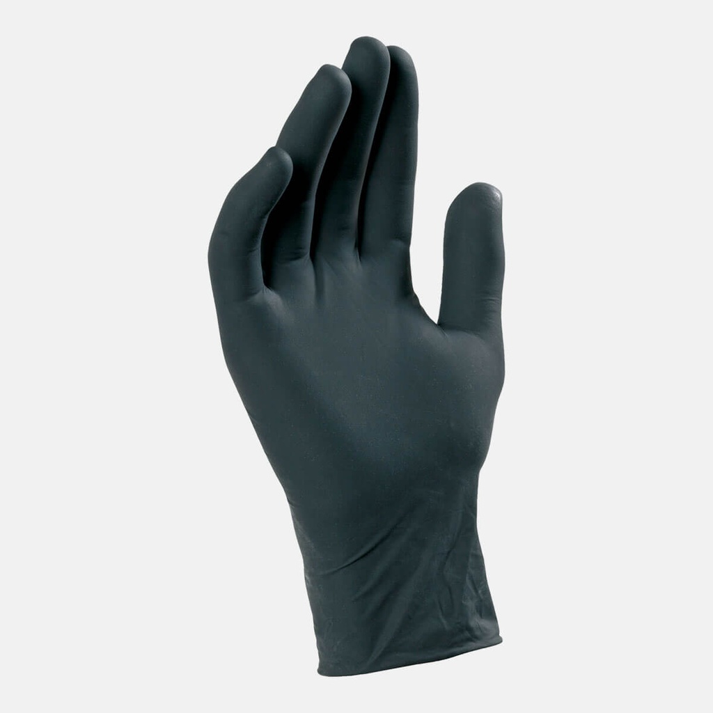 ENLB Disposable Black Nitrile glove powder free