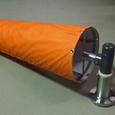 HA-80FL SST Windsock Assembly, Flanged foot, Stainless steel 316 (Short Mass)