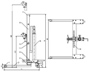 Drum Lifter (Loader) Trolley, Low Profile