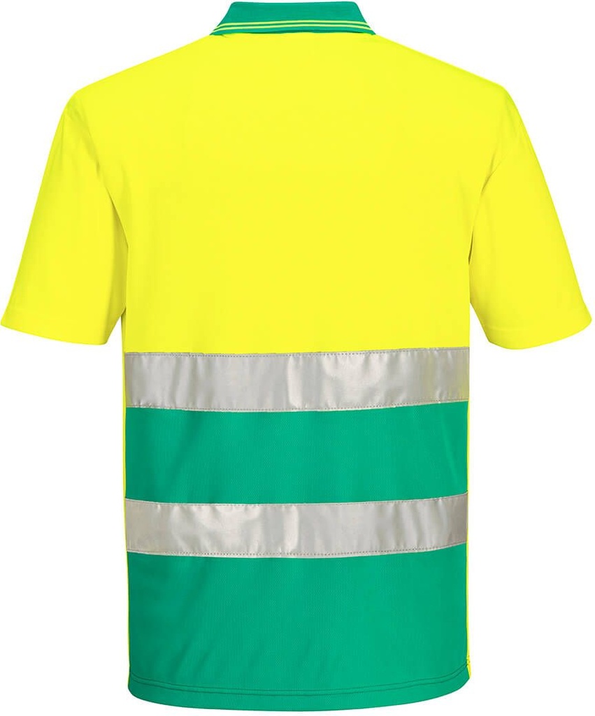 S175 Hi-Vis Lightweight Contrast Polo Shirt S/S