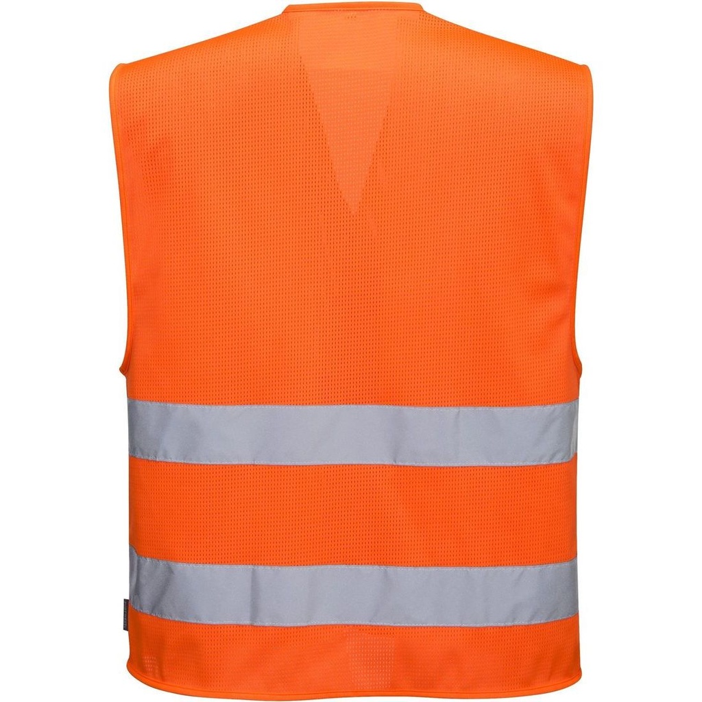 C374 Hi-Vis Mesh Two Band Vest