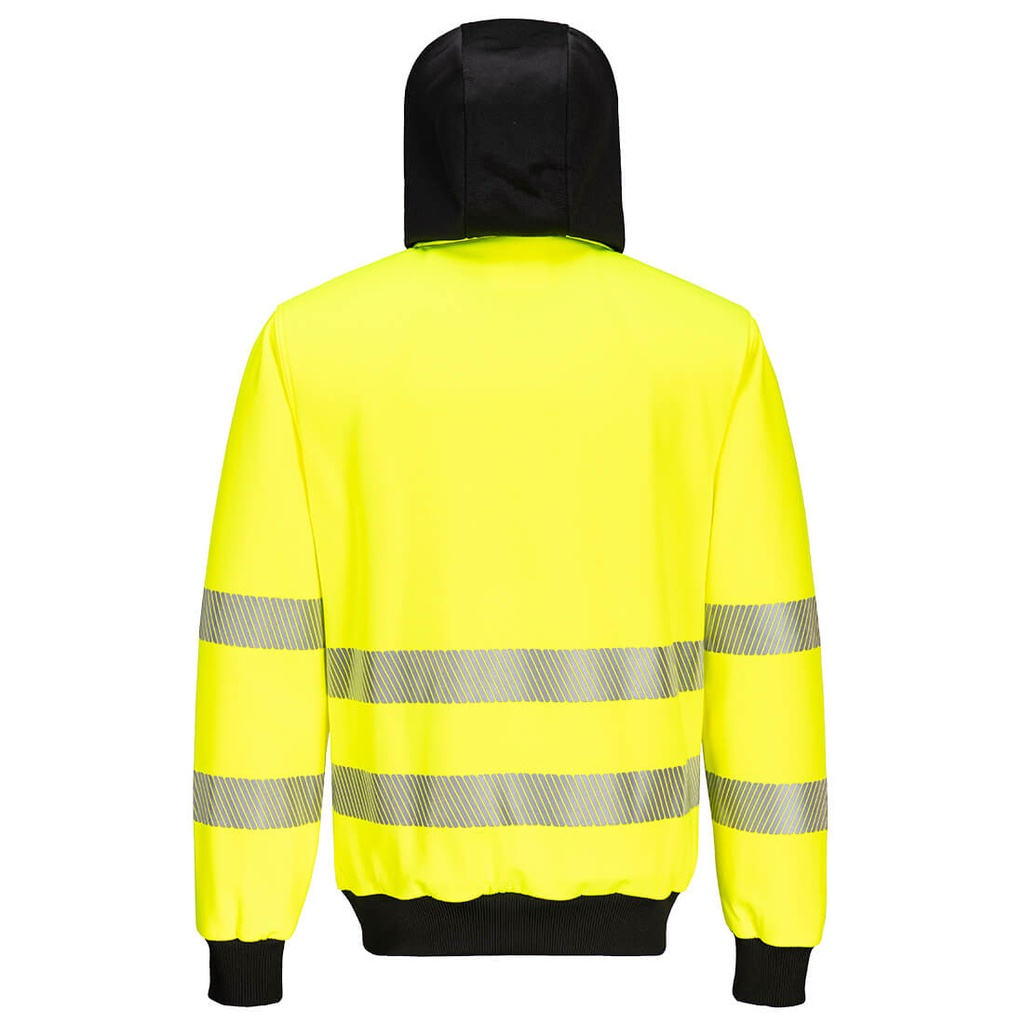 PW327 PW3 Hi-Vis Zip Hoodie