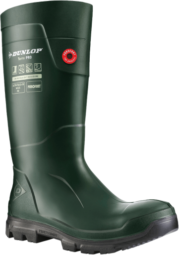 LJ2KL01 Dunlop Purofort TerraPRO full safety Wellington S5 CI CR SRC