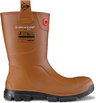 LJ2HR48 Dunlop Purofort RigPRO Fur Lining full safety Wellington S5 CI CR SRC
